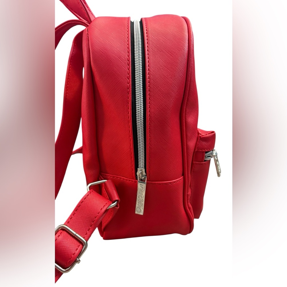 Marc Tetro Westie Dog Red Mini Backpack PVC Designer Bag - Picture 10 of 10